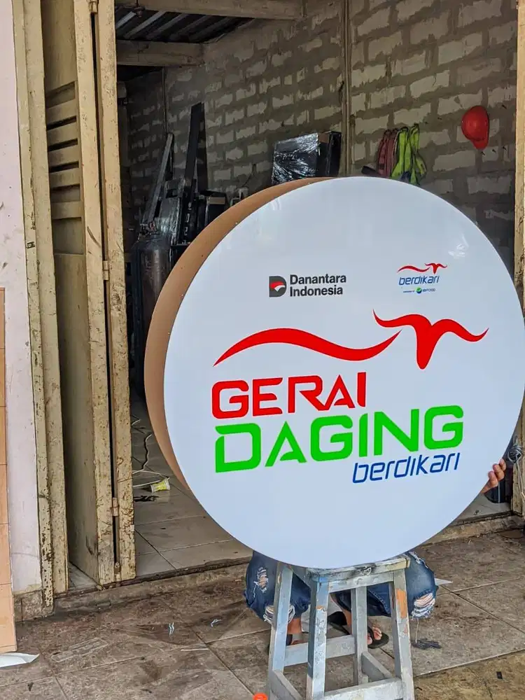 Custom neon box | signage | akrilik | papan nama | huruf timbul murah