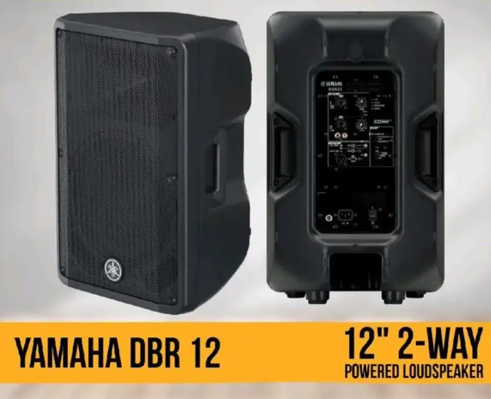 Speaker bekas yamaha dbr 12