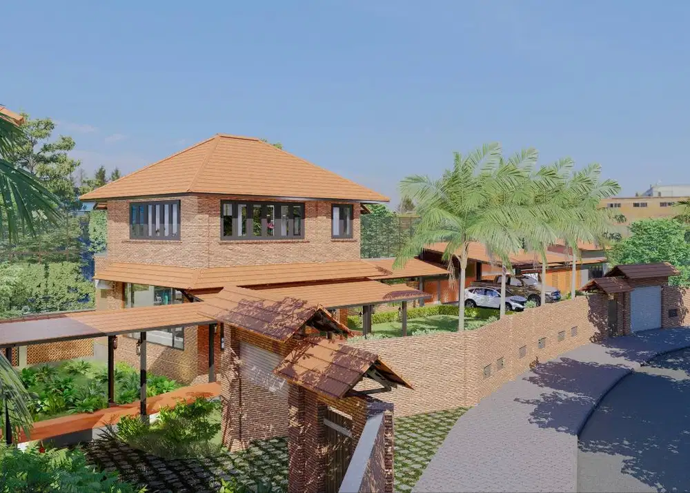 jasa arsitek desain rumah ruko kos eksterior 198