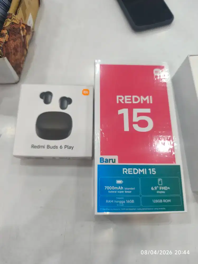 REDMI 15 RAM 8/128GB NEW BY ERAFONE RADIO DALAM