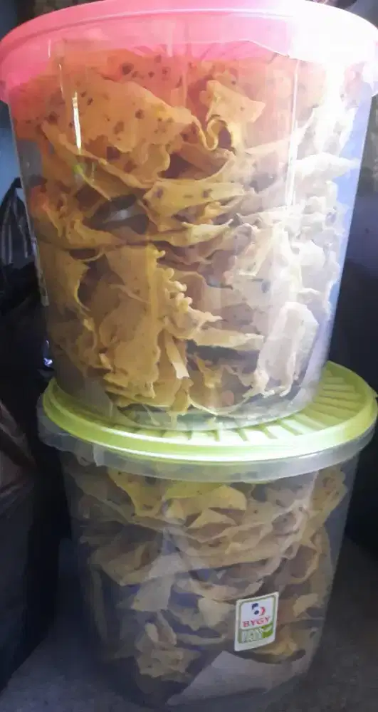 Peyek Krispy kering mantep pol