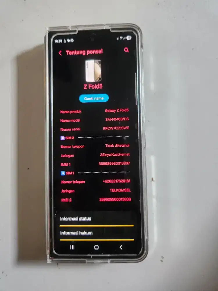Samsung Z fold 5 12/512gb Normal