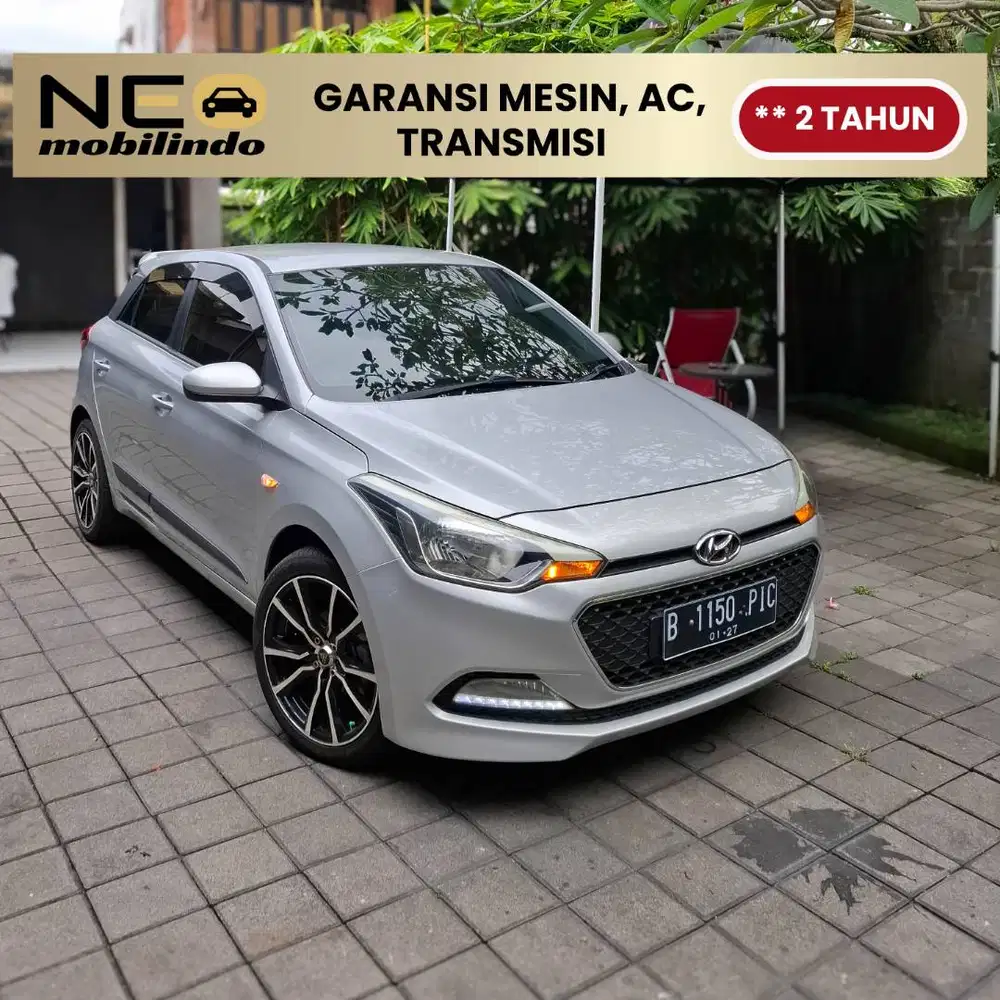 [ Garansi Mesin Matic ] HYUNDAI i20 1.4 MT 2016 ABU ABU METALIK