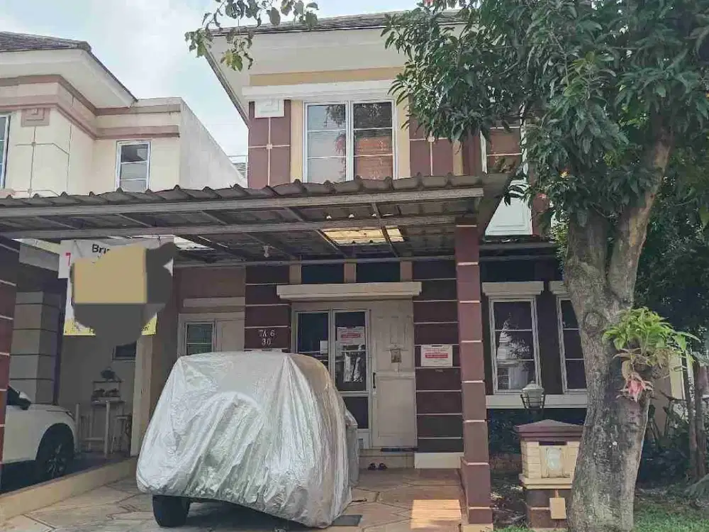 dijual cepat rumah dalam cluster siap huni di cibubur