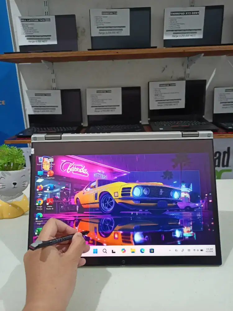 Laptop second Lenovo Thinkpad L13 Yoga intel Core i5-Gen10 Ram  8 GB