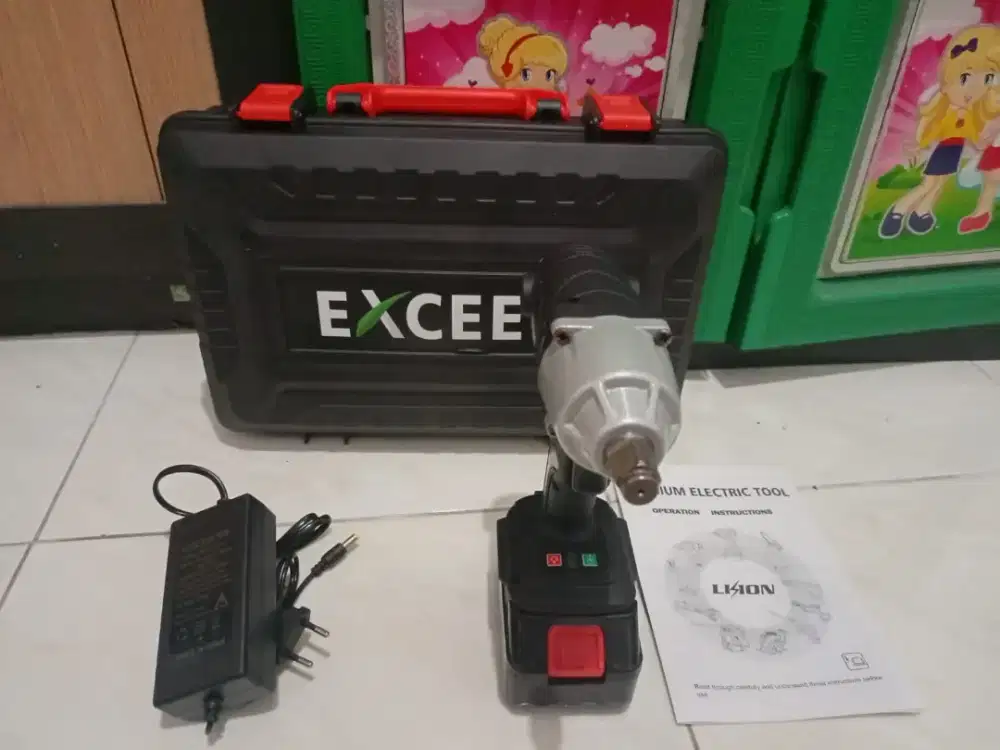 mesin impact exceed buat bor/buka baut kendaraan kondisi baru ok