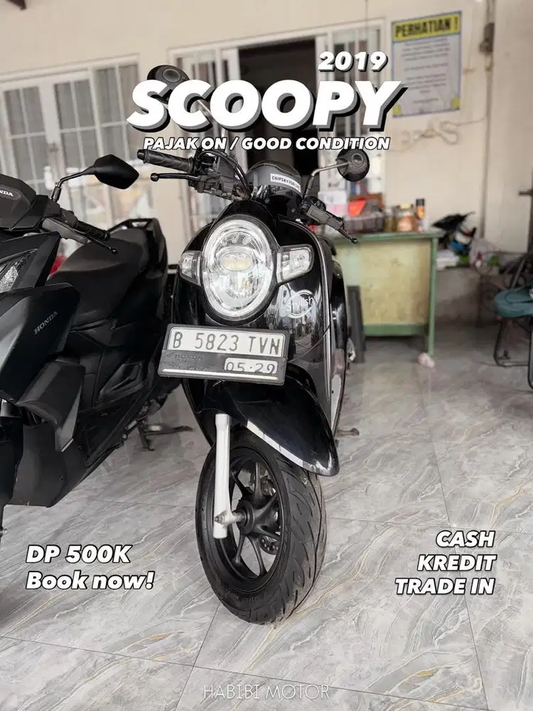 Cash kredit Scoopy stylish 2019 berkualitas bergaransi