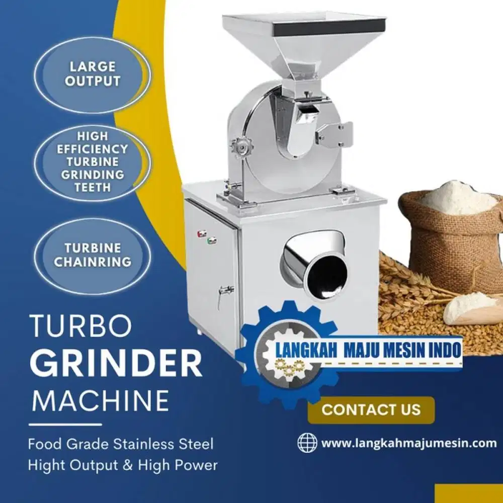 Turbo Grinder Machine / Mesin Penghalus Tepung / Mesin Grinder - GN-20