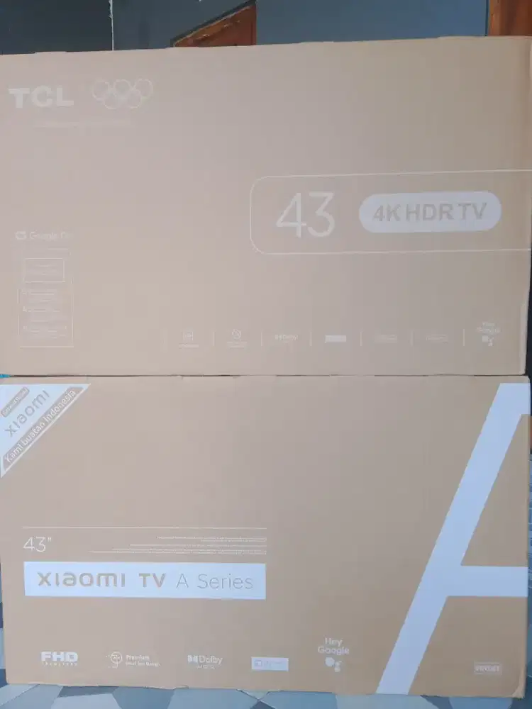 Google tv 43 inch Xiaomi & Tcl