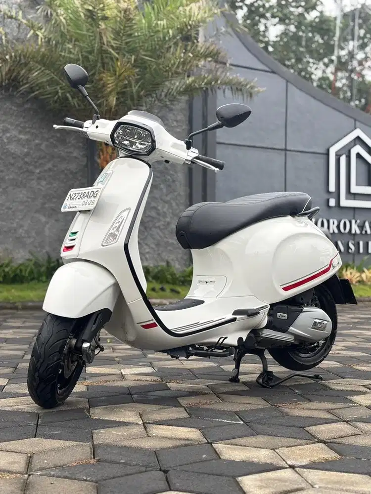 Vespa Sprint S 150 ABS IGet 2024 Putih N Malang Koko Motor
