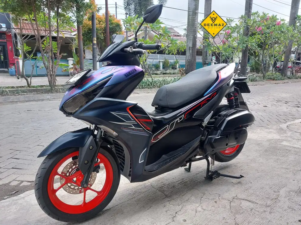 (DP 300)‼️ Yamaha Aerox Cyber City Mulus 2022 Cash / Kredit