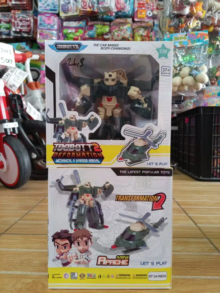 mainan anak toboot deformation