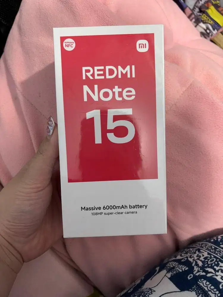 SALE Redmi Note 15 8/256GB Black – NEW SEGEL Resmi Indonesia
