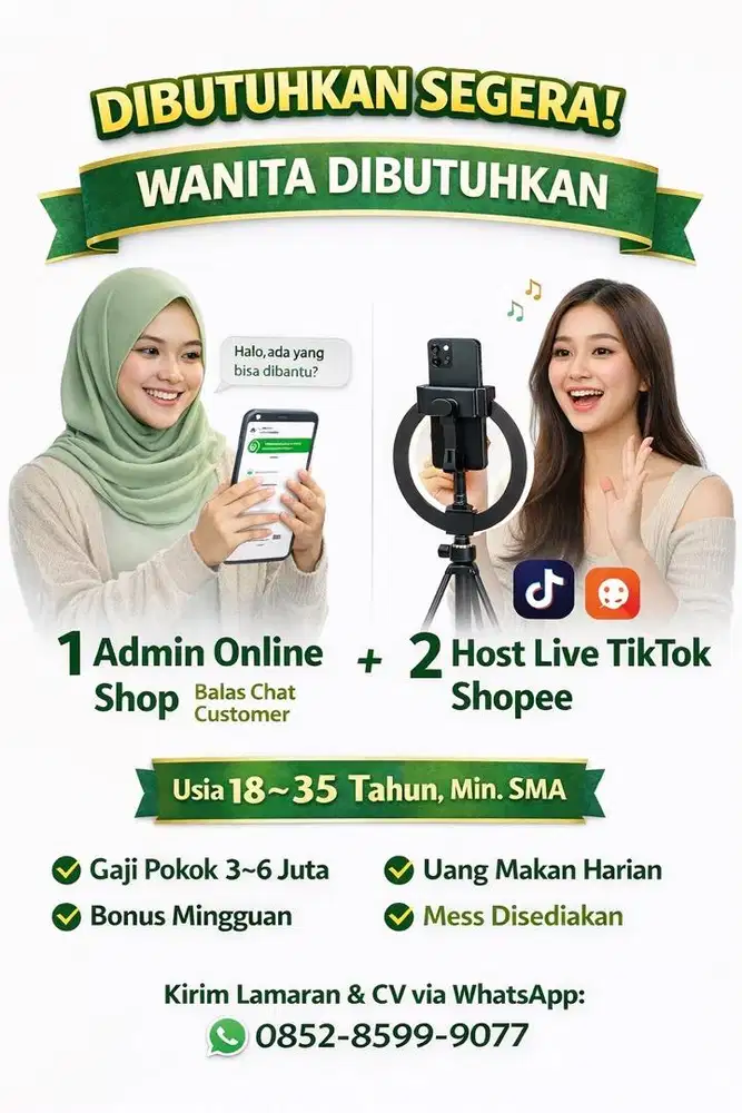 Lowongan Kerja Wanita