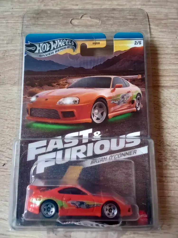Hot Wheels Supra Orange Brian O'Conner