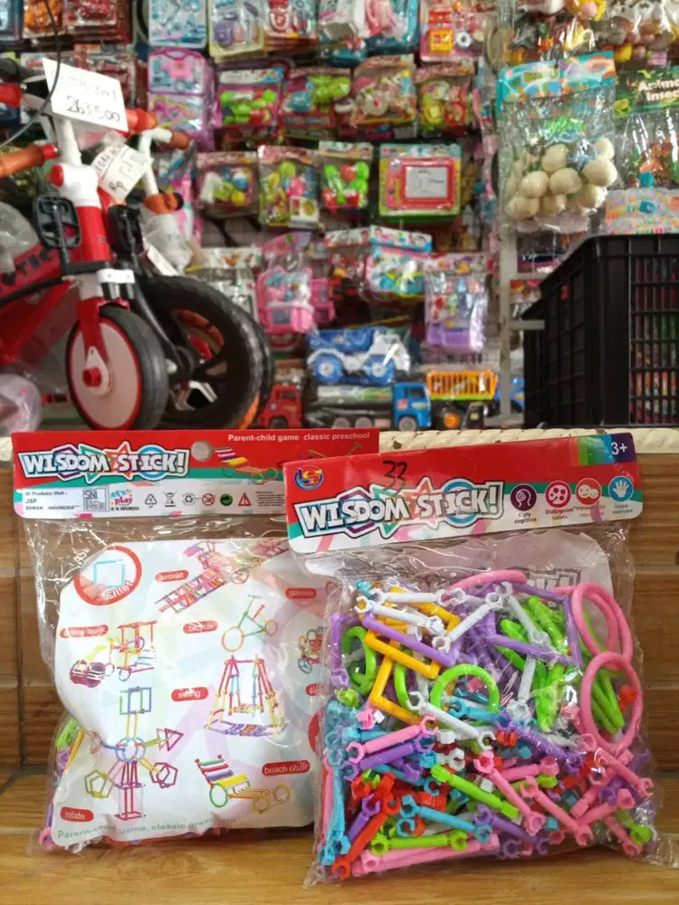 mainan anakk lego misdom stick
