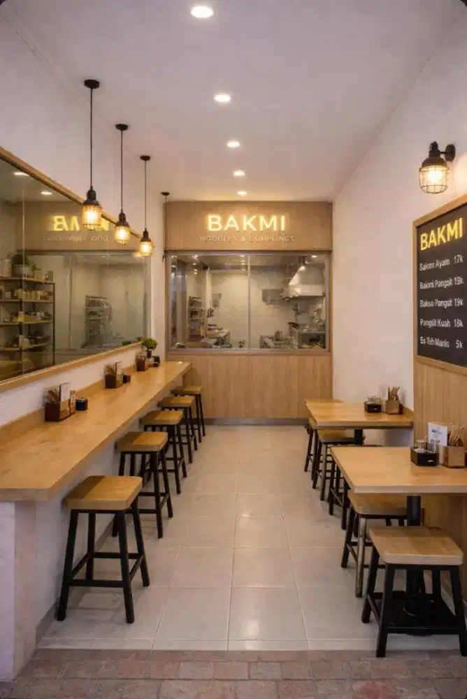 Penjaga restoran Bakmi