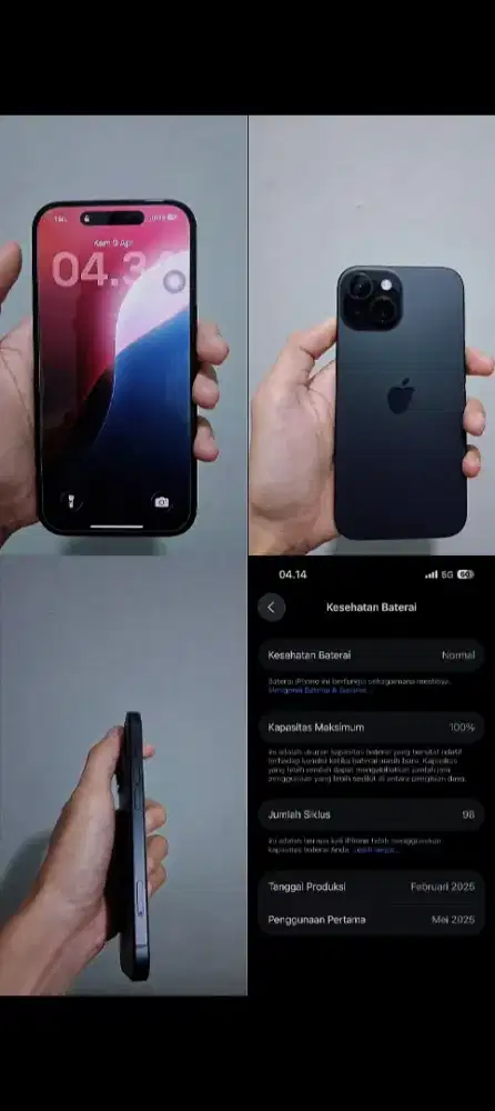 jual ip 15 128GB ibox