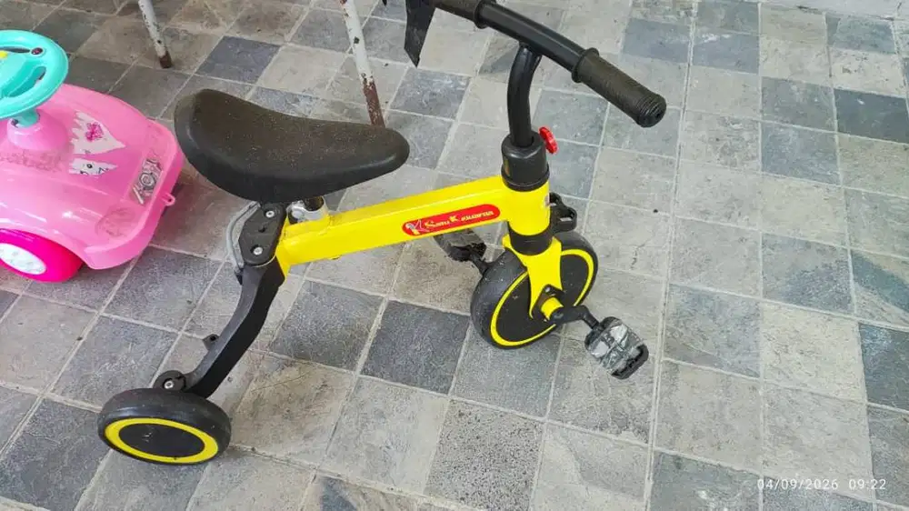 sepeda anak 3 roda, untuk balita 2 - 4 tahun
