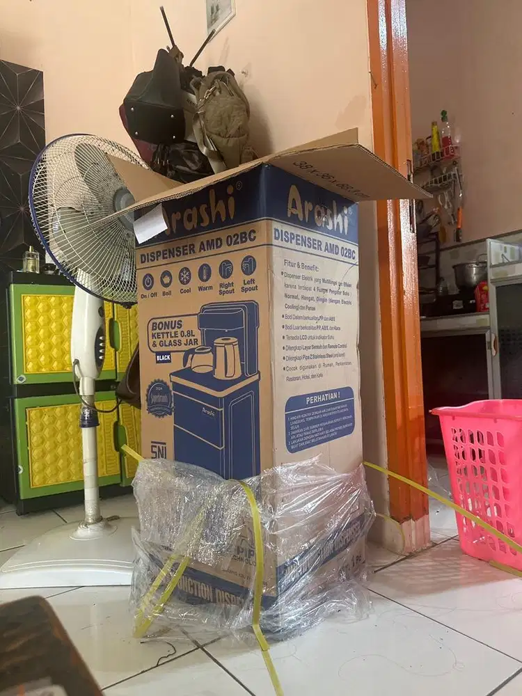 Dijual Dispenser Digital merK Arashi AMD 02BC AESTHETIC baru beli