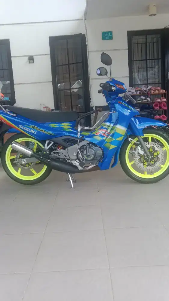 SATRIA 120CC full restorasi ORI