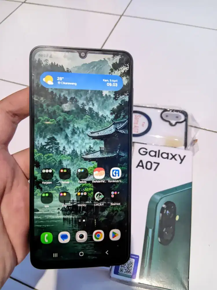 ss a07 4+4/128 
jangan tanya minus, fullset sampe nota