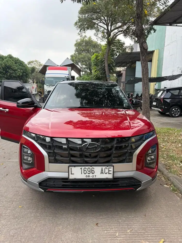 HYUNDAI CRETA 2022- PRIME TWO TONE MERAH SERVICE RUTIN TANPA RUSAK