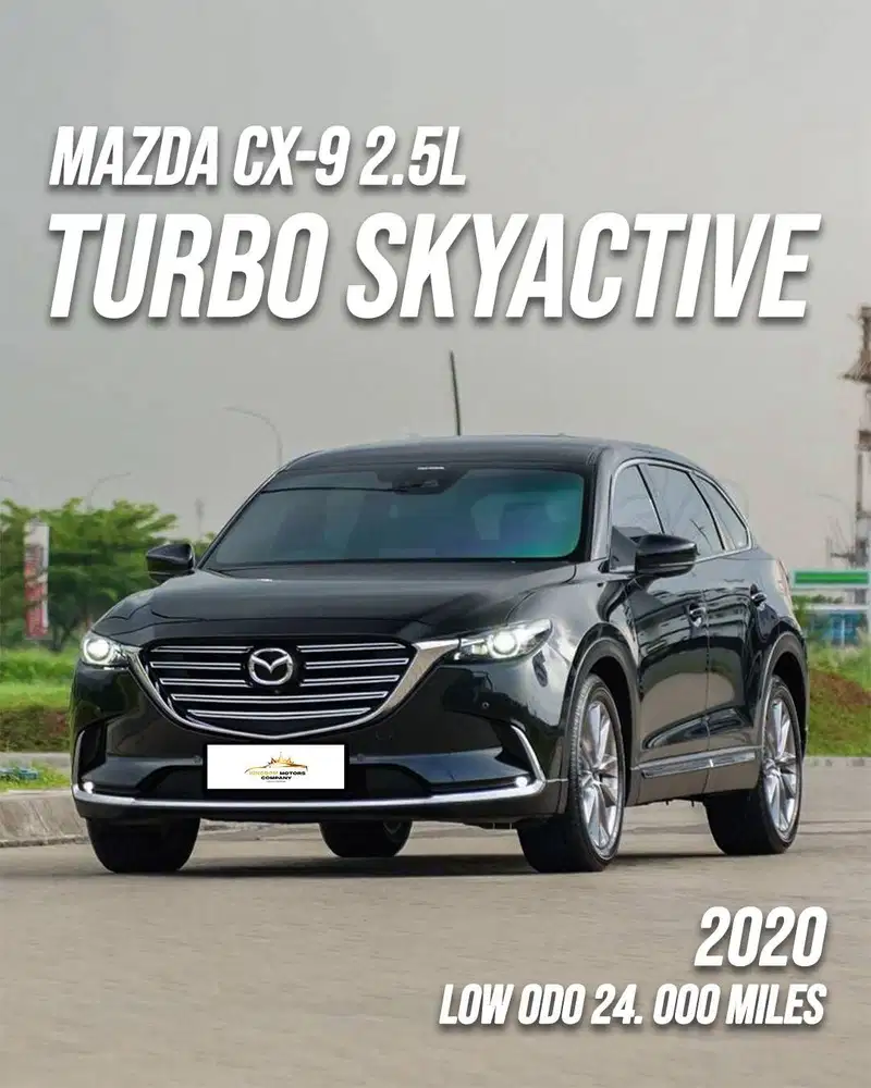 Mazda CX-9 2.5L Turbo Skyactiv 2020  SUV 7-seater yang nyaman