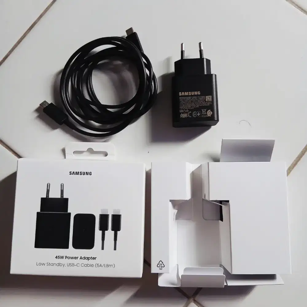 Carger samsung 45 watt original