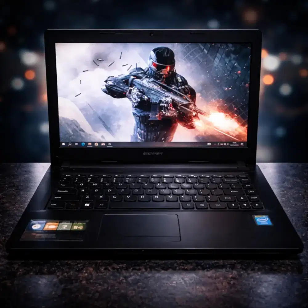 Laptop Lenovo 4GB, Win 10, Siap Paki Bisa Diantar Kerumah