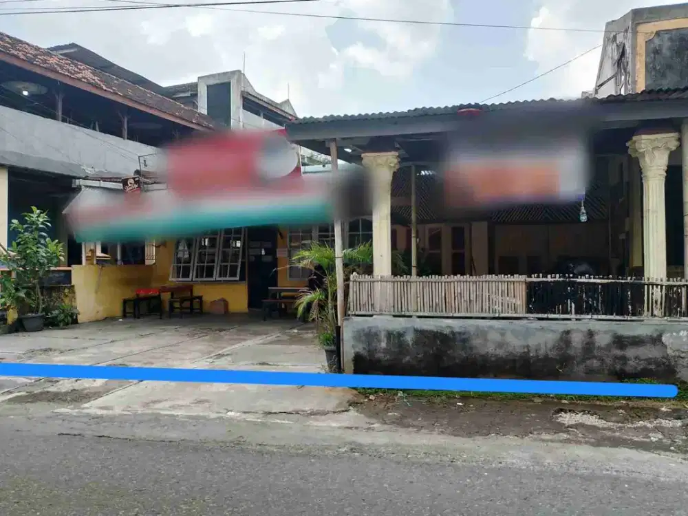 Tanah strategis bonus bangunan pinggir jalan utama dekat kampus PGRI & Malioboro