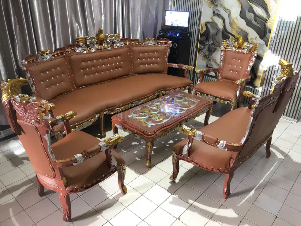 Kursi jati jumbo set