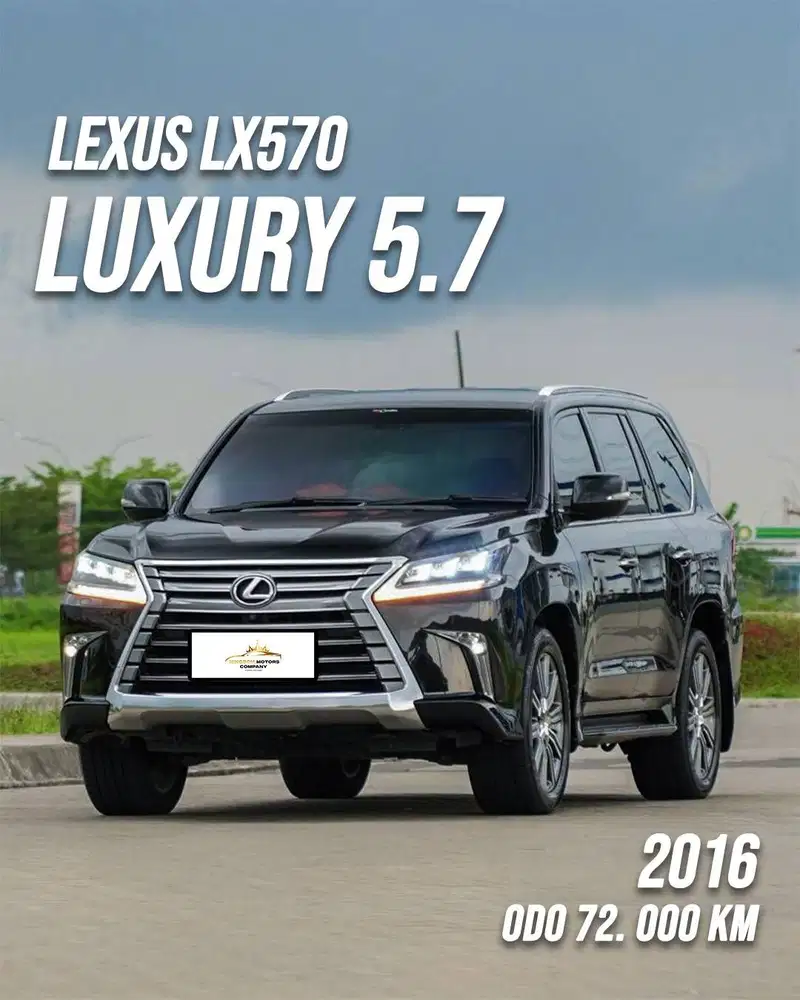 Full-size SUV flagship —Lexus LX570 Luxury 5.7 2016