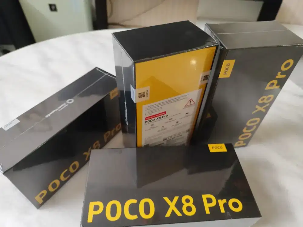 Poco x8 pro 8/512  New Garansi Resmi