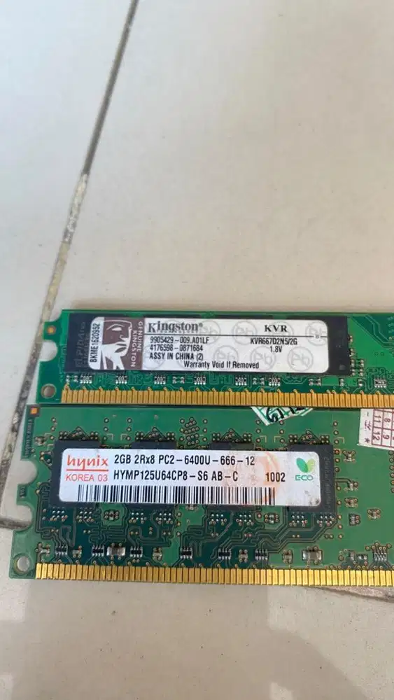 Ram pc komputer ddr2 2gb