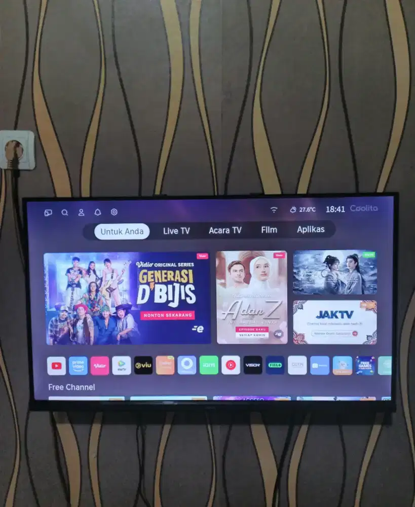 Smart tv led 32 in android