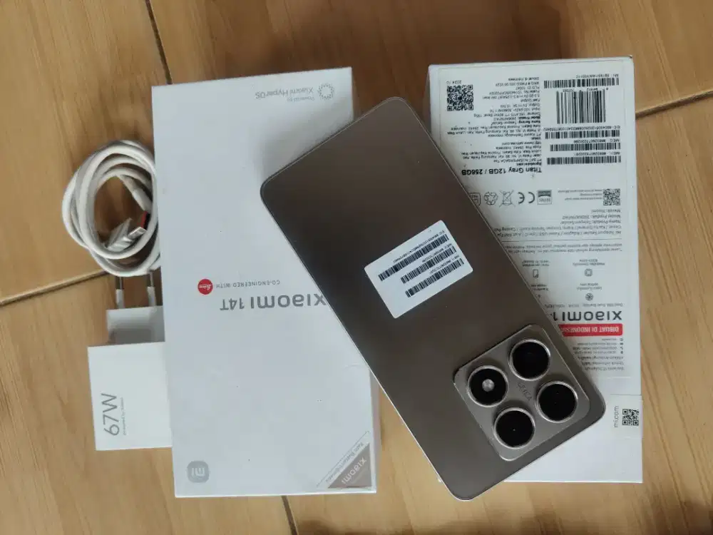 Xiomi 14t ram 12/256 mulus