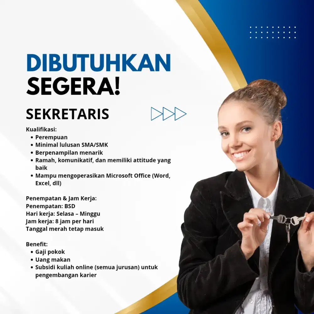 Lowongan sekretaris