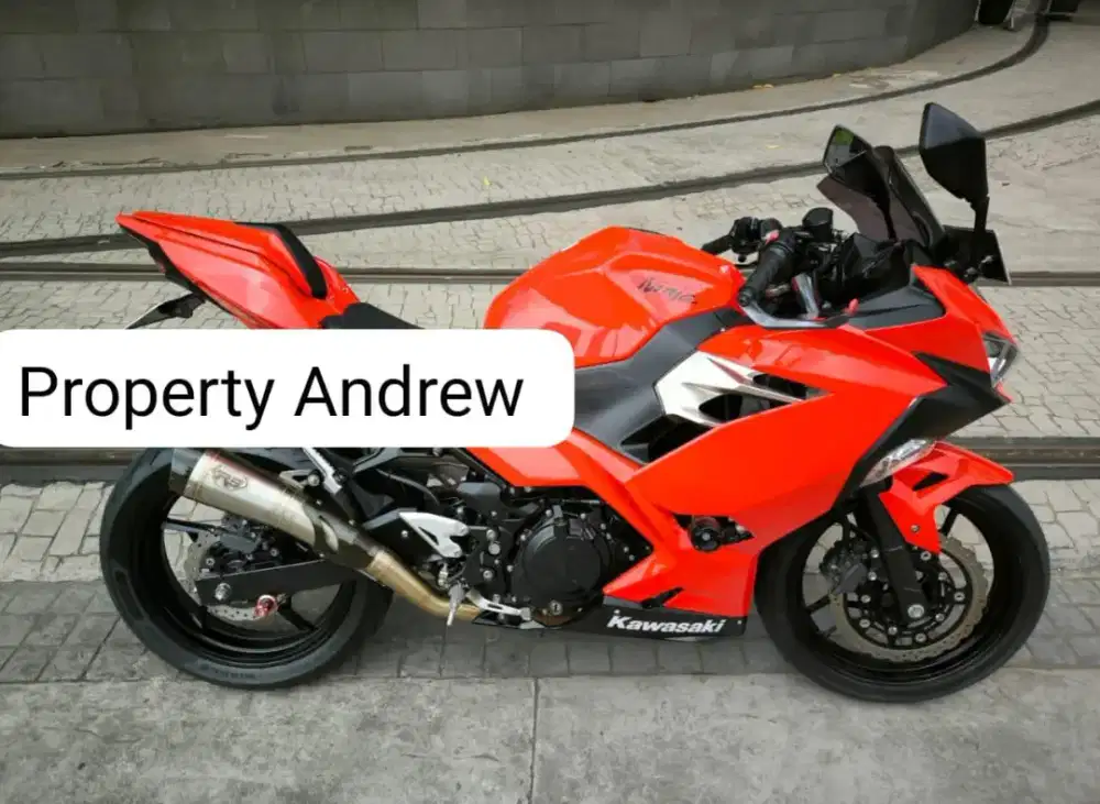 Dijual Kawasaki Ninja 250 Tahun 2019 Merah Terawat