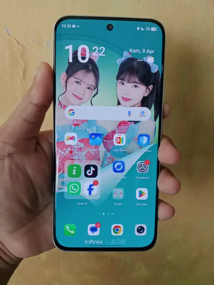 Infinix Hot 60 Pro plus ram 8/256gb Nfc nominus mulus amoled lengkung