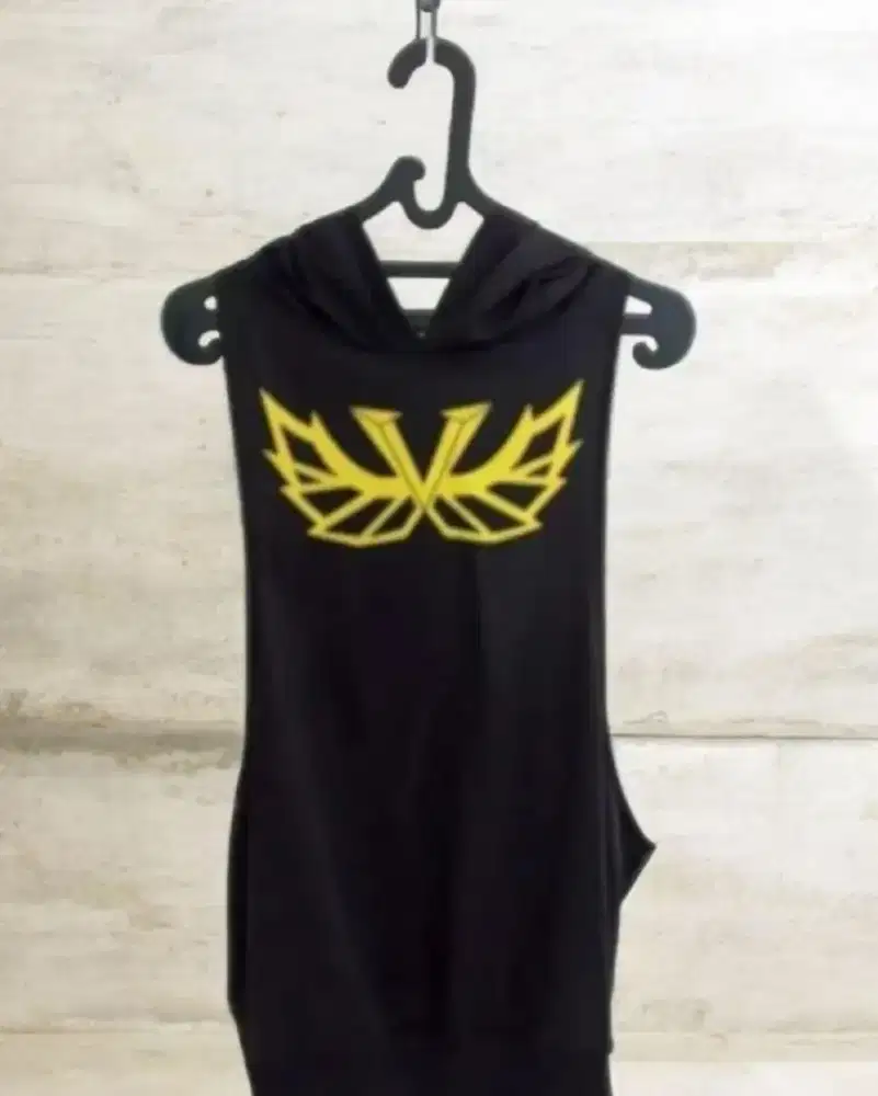 Sweater Hoodie Olahraga Tanpa Lengan - Pria. Merk Voltmen