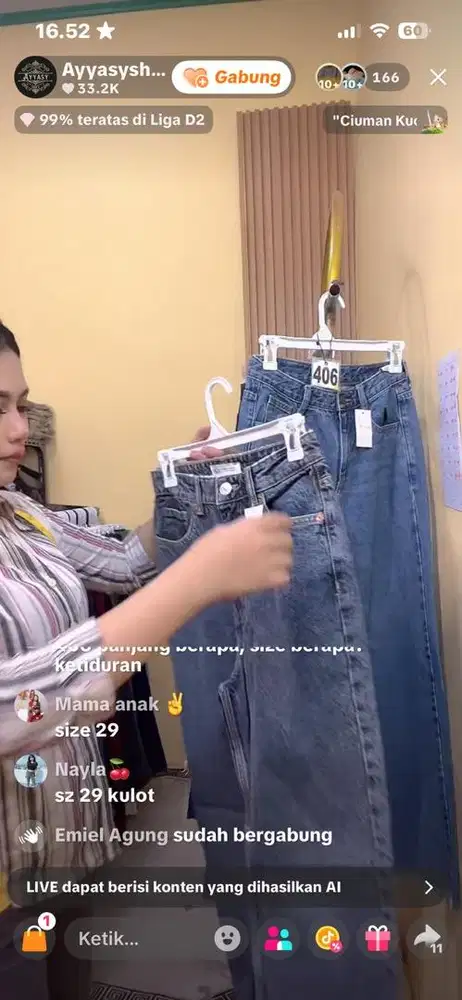 Grosir celana jeans( CB & kulot)