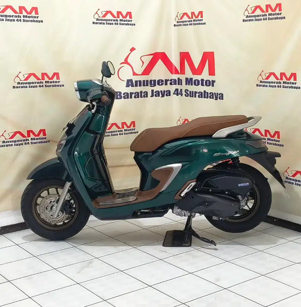 Ready Km 10 Ribu Honda Stylo 160 ABS tahun 2024 Royal Green