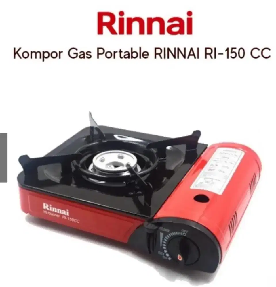 COD RINNAI RI-150CC Kompor Gas Portable Kompor Camping