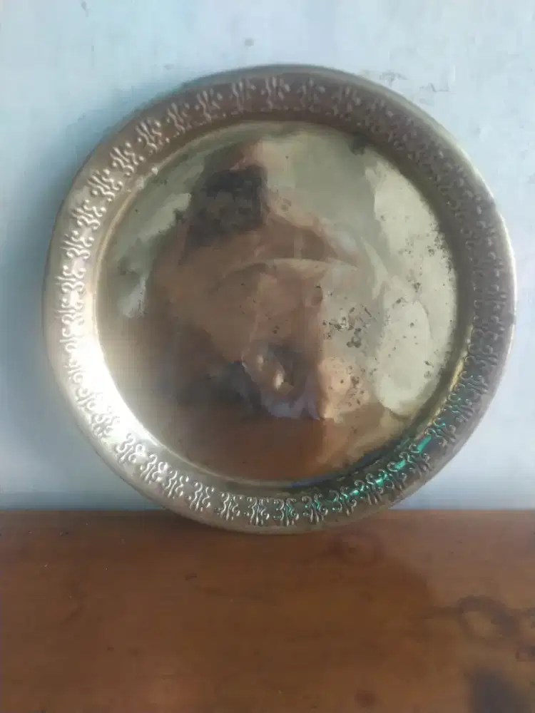 Dijual Nampan Kuningan Kuno
