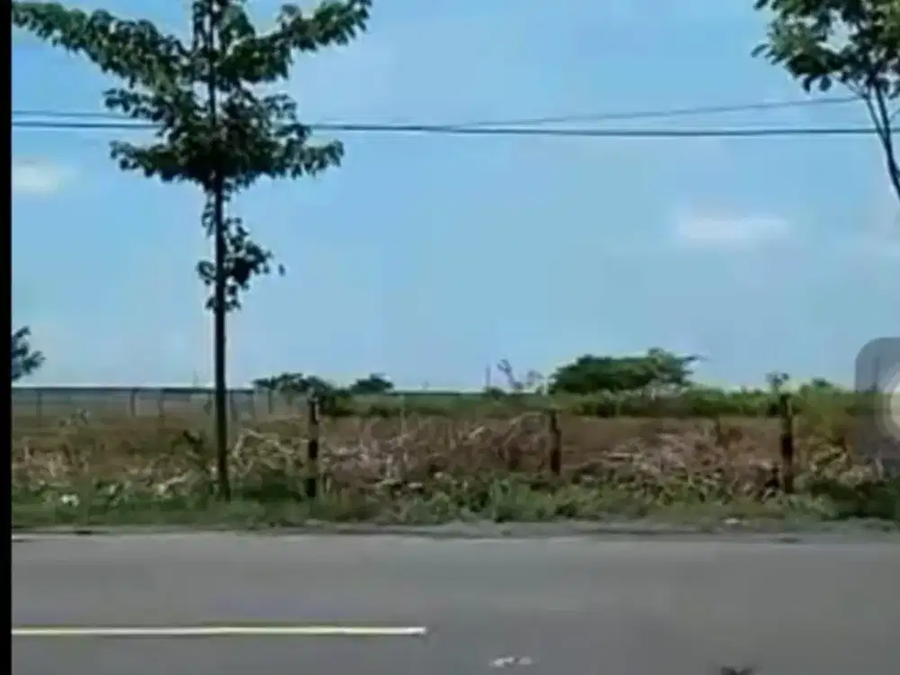 Jual Tanah Industri Zona III Industri Tuban  Nol Jalan Raya Propinsi Babat - Tuban