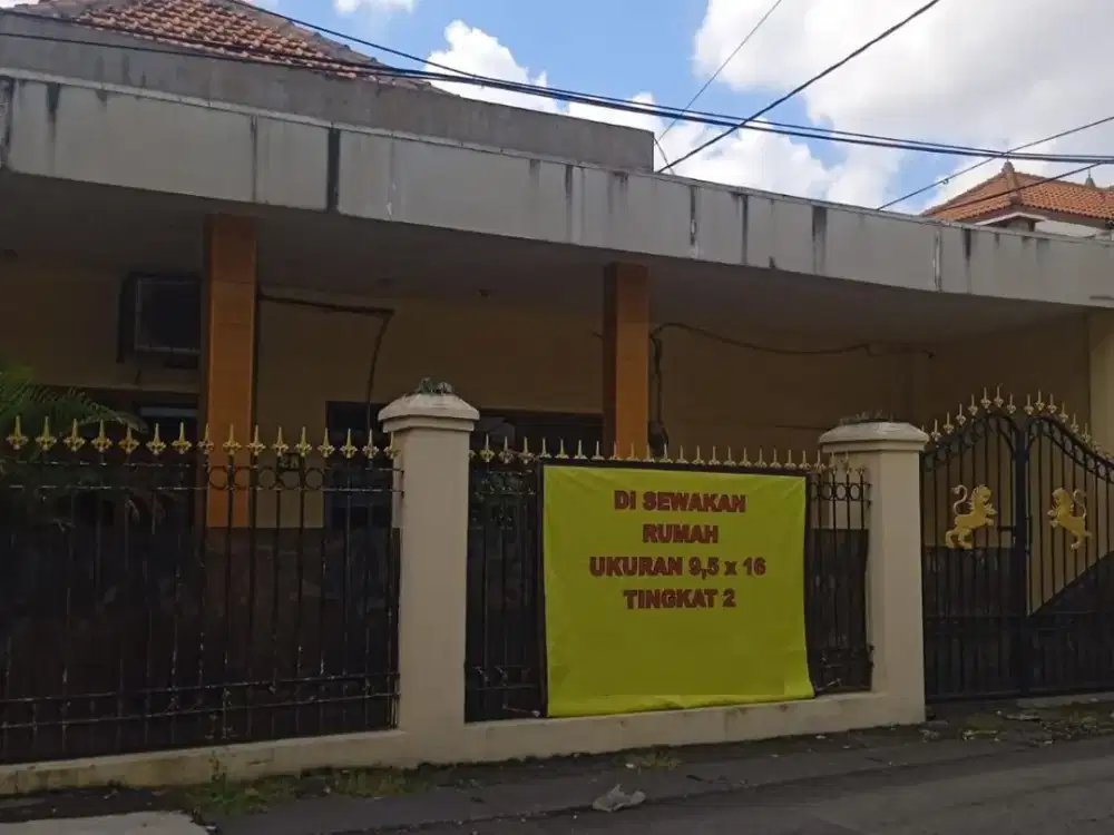 rumah disewakan kinibalu barat surabaya