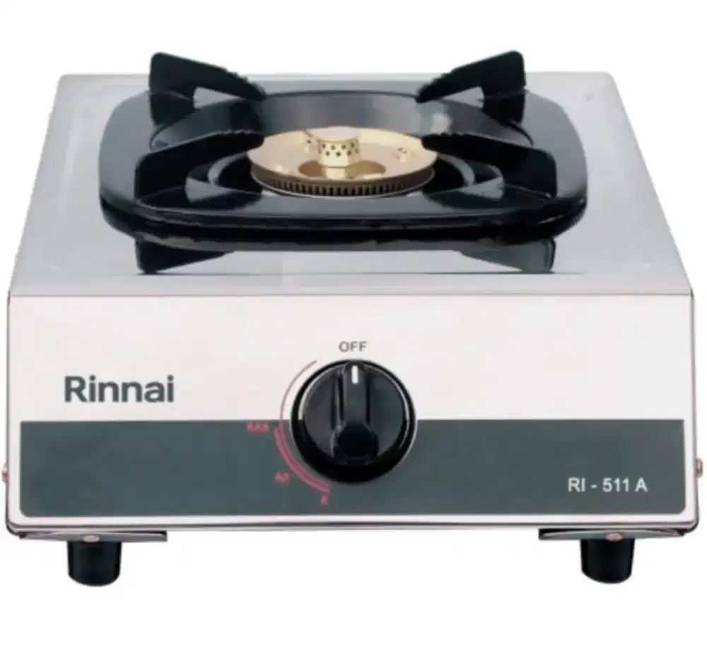RI 511 A Kompor Rinnai 1 Tungku Stainless Api Besar Kompor Gas LPG