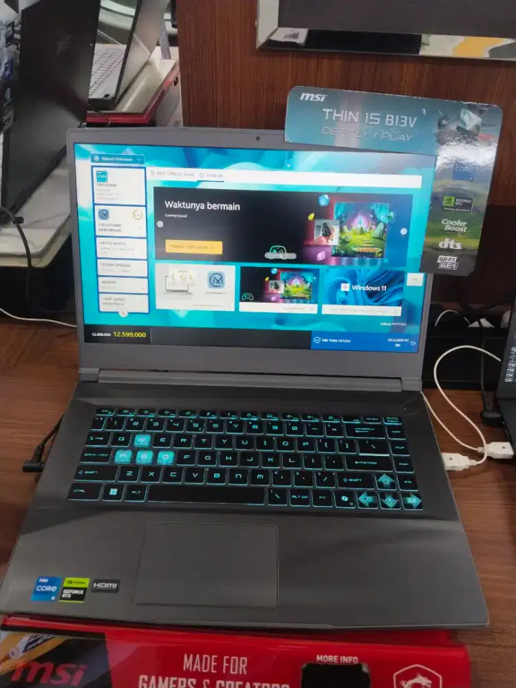 Laptop MSI 9S716R831 Cicilan Murah DP  Mulai 0 Proses cepat