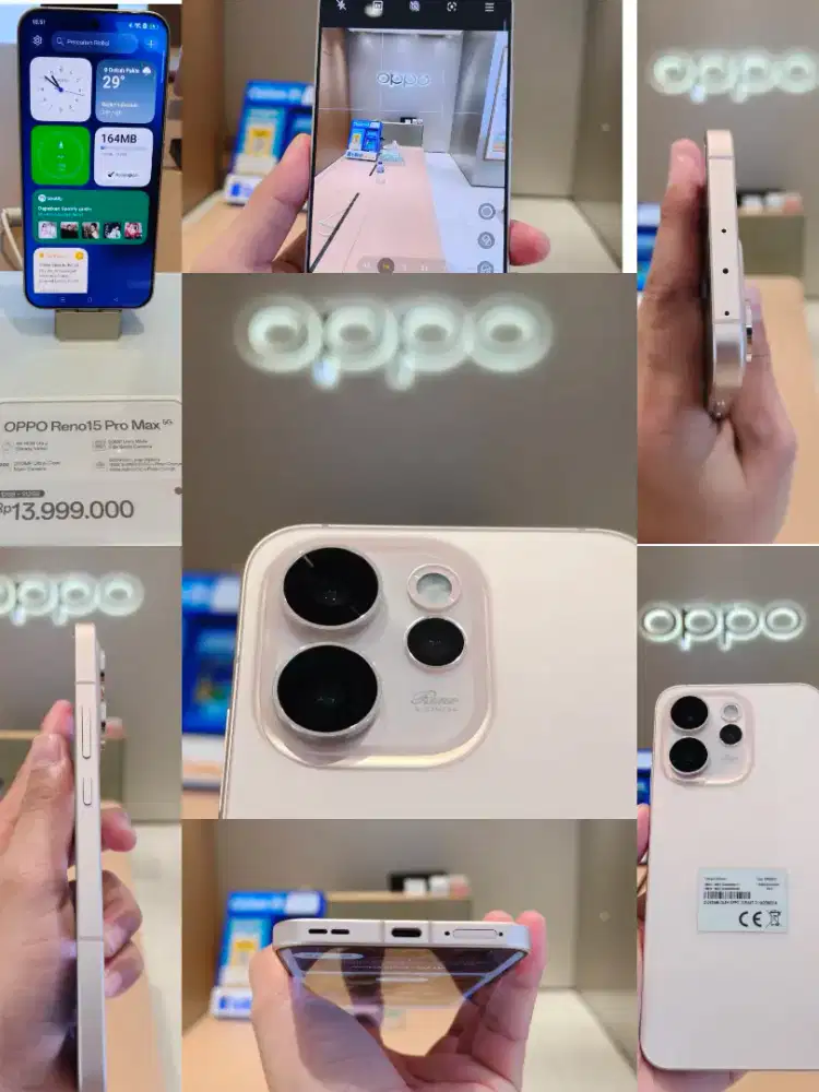 ELEGAN tanpa Batas ! Kamera Pro di genggaman mu OPPO RENO 15 PRO MAX